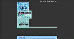 Desktop Screenshot of cuttyhunkwatertaxi.com